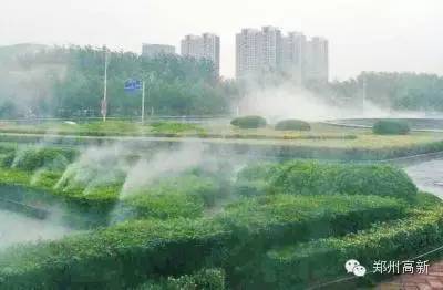 郑州将推广“雾森系统”:超细水雾降尘除霾