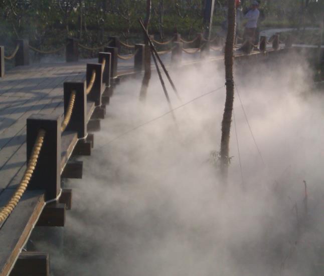 岳阳人造雾系统是景观设计中的增色元素